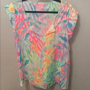 Lilly Pulitzer 🌴 Shelley Top Sparkling Sands